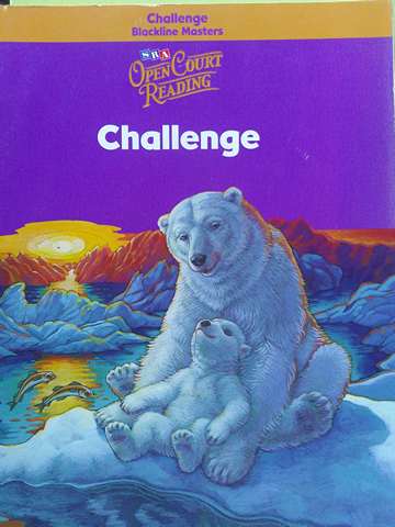 (image for) SRA Open Court Reading 4 Challenge BLM (P)