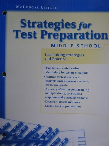 (image for) Strategies for Test Preparation Middle School Social Studies (P)