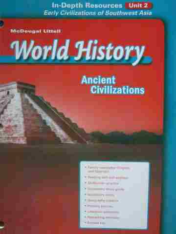 (image for) Ancient Civilizations In-Depth Resources Unit 2 (P)