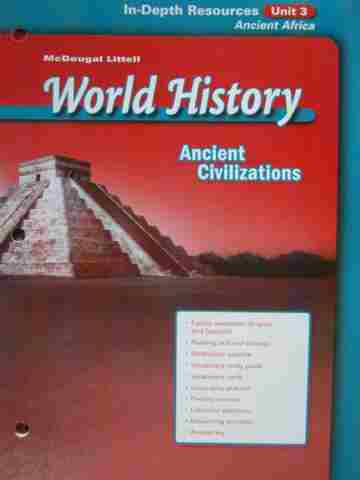 (image for) Ancient Civilizations In-Depth Resources Unit 3 (P)