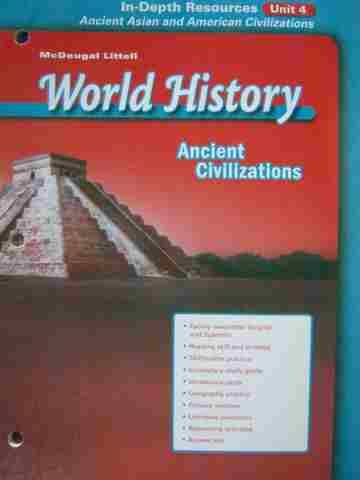 (image for) Ancient Civilizations In-Depth Resources Unit 4 (P)