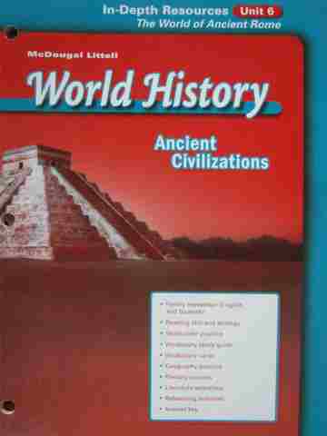 (image for) Ancient Civilizations In-Depth Resources Unit 6 (P)
