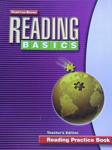 (image for) Reading Basics Reading Practice Book TE (TE)(P)