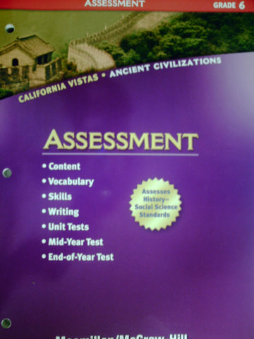 (image for) California Vistas 6 Assessment (CA)(P)