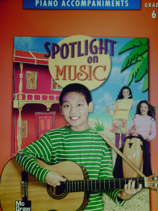 (image for) Spotlight on Music 6 Piano Accompaniments (Spiral) by Bond,