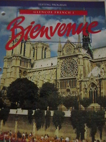 (image for) Bienvenue 1 Testing Program (P) by Schmitt & Lutz