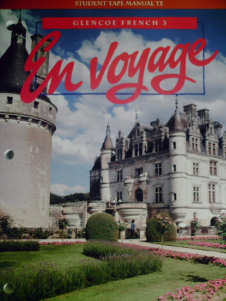 (image for) En voyage 3 Student Tape Manual TE (TE)(P) by Schmitt & Lutz