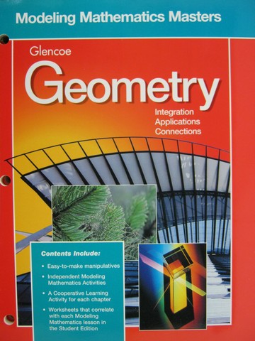 (image for) Glencoe Geometry Modeling Mathematics Masters (P)