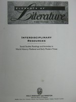 (image for) Elements of Literature 1st Course Interdisciplinary (PK)