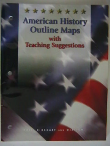 (image for) American History Outline Maps with Teaching Suggestions (P)