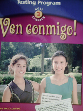 (image for) Ven conmigo! 3 Testing Program (P)
