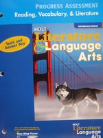(image for) Holt Literature & Language Arts Intro Progress Assessment (Pk)