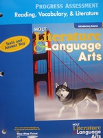 (image for) Holt Literature & Language Arts Intro Progress Assessment (Pk)