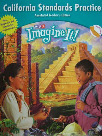 (image for) SRA Imagine It! 5 California Standards Practice ATE (CA)(TE)(P)