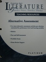 (image for) Literature Platinum Alternative Assessment (P)