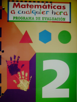 (image for) Matematicas a cualquier hora 2 Programa de Evaluacion (P)