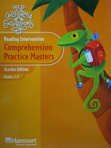 (image for) California Excursions Grades 1-3 Comprehension (CA)(TE)(P)