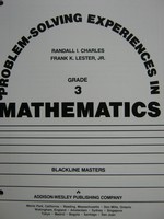 (image for) Problem-Solving Experiences in Mathematics 3 BLM (P) by Charles,