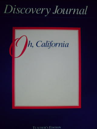 (image for) Oh, California 4 Discovery Journal TE (TE)(P)