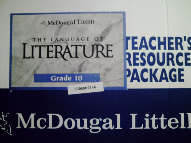 (image for) Language of Literature 10 Teacher's Resource Package (TE)(Pk)