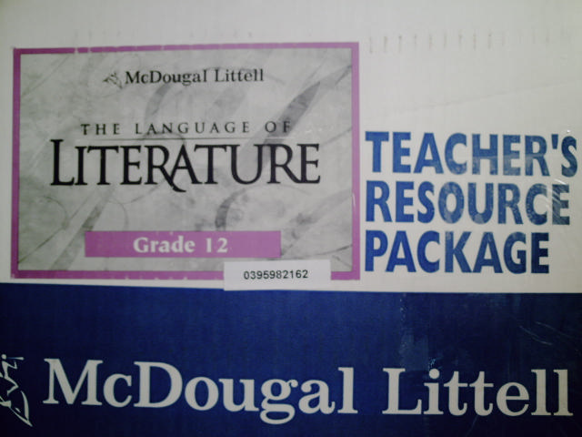 (image for) Language of Literature 12 Teacher's Resource Package (TE)(PK)