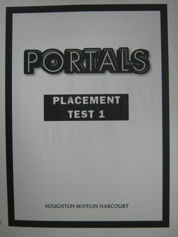 (image for) Portals to Reading Placement Test 1 (P)
