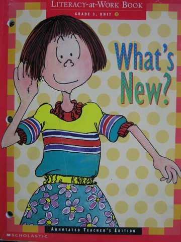 (image for) Literacy-at-Work 3-1 What's New? ATE (TE)(P)