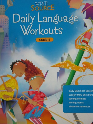 (image for) Write Source 5 Daily Language Workouts (Spiral) by Kemper,