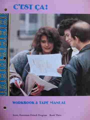 (image for) C'est ca! 3 Workbook & Tape Manual (P) by Gail Horvath