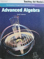 (image for) UCSMP Advanced Algebra Teaching Aid Masters (P)