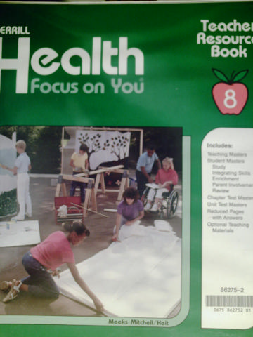 (image for) Merrill Health Focus on You 8 TRB (TE)(Binder) by Meeks-Mitchell