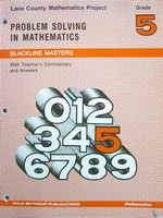 (image for) Problem Solving in Mathematics 5 BLM (TE)(P) by Oscar Schaaf