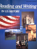 Reading & Writing in US History TE (TE)(P) by Singleton (image for) Reading & Writing in US History TE (TE)(P) by Singleton