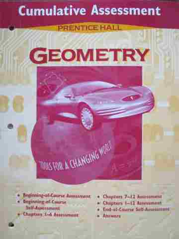 (image for) Geometry Tools for a Changing World Cumulative Assessment (P)