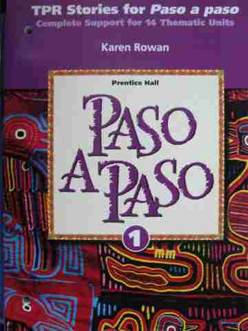 (image for) Paso a paso 1 TPR Stories (P) by Karen Rowan