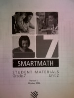(image for) SmartMath Grade 7 Unit 2 Version 2 Student Materials (P)