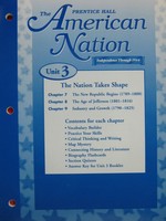 (image for) American Nation Unit 3 Chapter Resources (P)