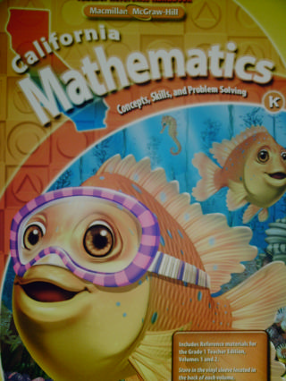 (image for) California Mathematics K Teacher Reference Handbook (TE)(P)