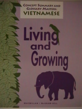 (image for) Science Turns Minds On Living & Growing Concept Summary (P)