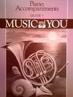 (image for) Music & You 5 Piano Accompaniments (Spiral) by Staton,