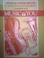 (image for) Music & You K-8 Musical Instruments for Bulletin Boards (P)