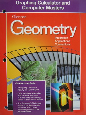 (image for) Glencoe Geometry Graphing Calculator & Computer Masters (P)