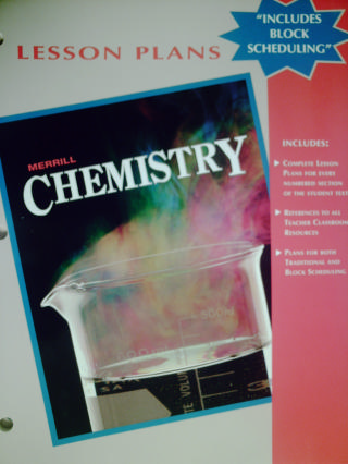 (image for) Merrill Chemistry Lesson Plans Includes Block Scheduling (P)