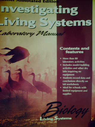 (image for) Biology Living Systems Investigating Living Systems Lab (TE)(P)
