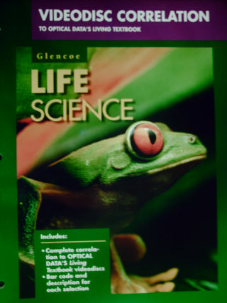 (image for) Glencoe Life Science Videodisc Correlation To Optical Data's (P)