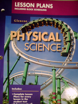 (image for) Glencoe Physical Science Lesson Plans (P)