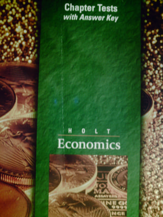 (image for) Holt Economics Chapter Tests with Answer Key (P)