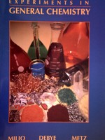 Experiments In General Chemistry (Spiral) by Milio, Debye & Metz (image for) Experiments In General Chemistry (Spiral) by Milio, Debye & Metz