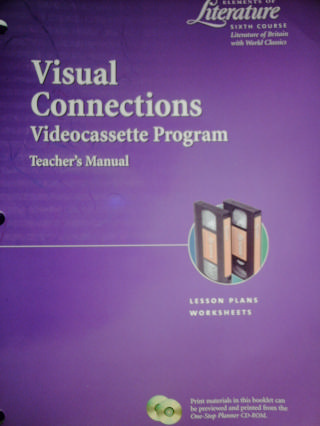 (image for) Elements of Literature 6th Course Visual Connections TM (TE)(P)