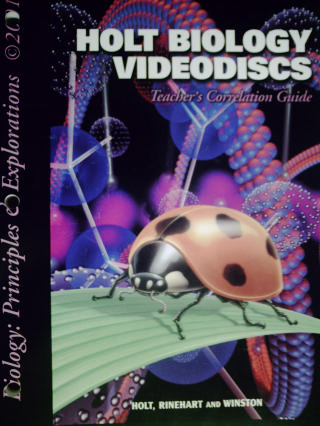 (image for) Biology Principles & Explorations Videodiscs TE (TE)(P)